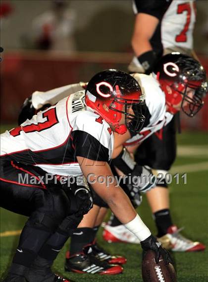 Thumbnail 2 in Mater Dei vs. Centennial photogallery.