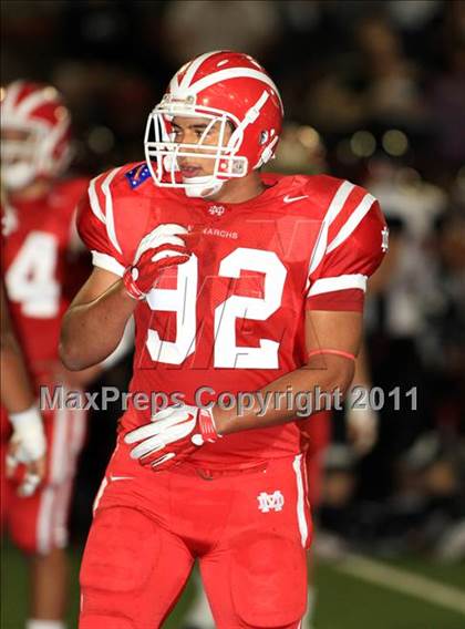 Thumbnail 3 in Mater Dei vs. Centennial photogallery.
