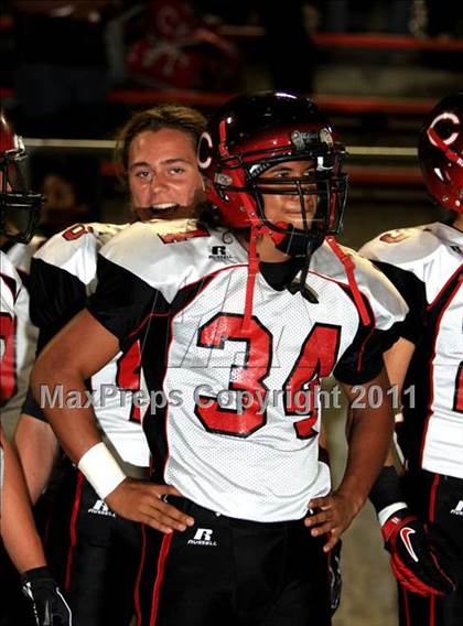 Thumbnail 2 in Mater Dei vs. Centennial photogallery.