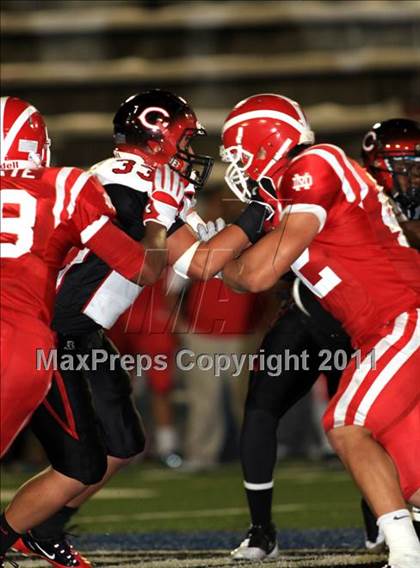 Thumbnail 2 in Mater Dei vs. Centennial photogallery.