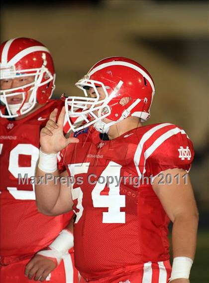 Thumbnail 1 in Mater Dei vs. Centennial photogallery.
