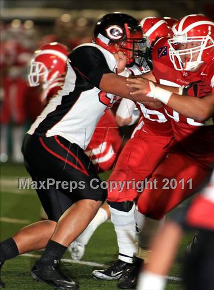 Thumbnail 2 in Mater Dei vs. Centennial photogallery.