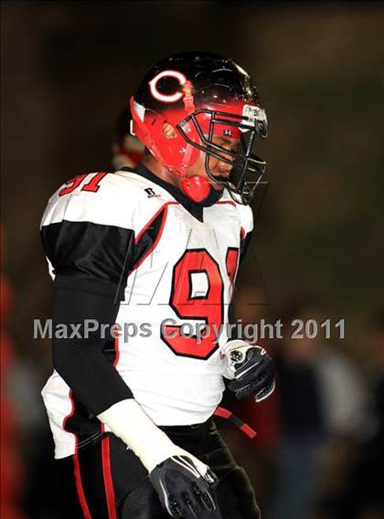 Thumbnail 1 in Mater Dei vs. Centennial photogallery.