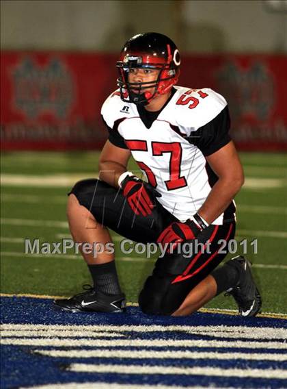 Thumbnail 1 in Mater Dei vs. Centennial photogallery.
