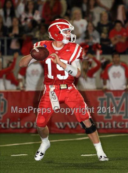 Thumbnail 2 in Mater Dei vs. Centennial photogallery.