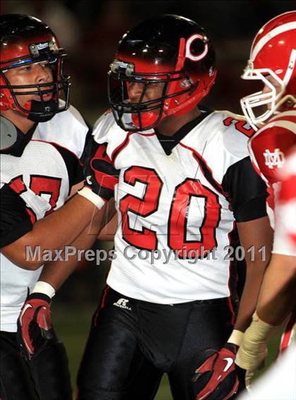 Thumbnail 3 in Mater Dei vs. Centennial photogallery.