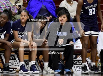 Thumbnail 3 in Centennial vs. St. John's (GEICO National Tournament Semifinal) photogallery.