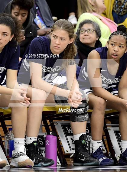 Thumbnail 3 in Centennial vs. St. John's (GEICO National Tournament Semifinal) photogallery.