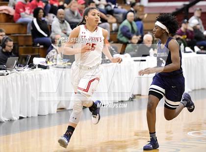 Thumbnail 3 in Centennial vs. St. John's (GEICO National Tournament Semifinal) photogallery.