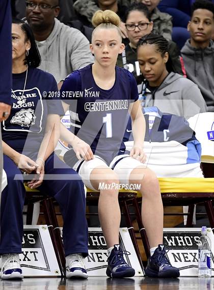 Thumbnail 1 in Centennial vs. St. John's (GEICO National Tournament Semifinal) photogallery.