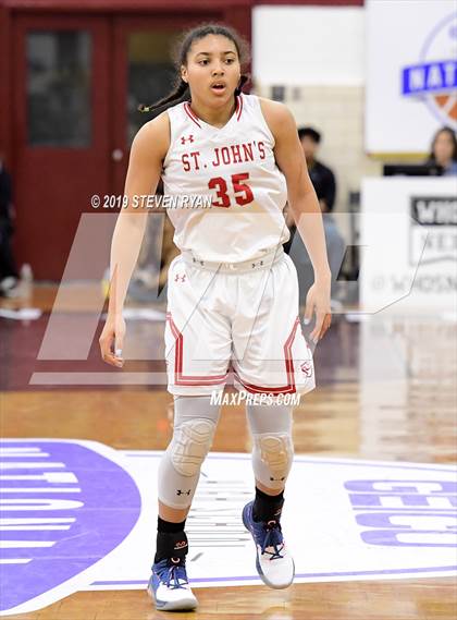 Thumbnail 2 in Centennial vs. St. John's (GEICO National Tournament Semifinal) photogallery.
