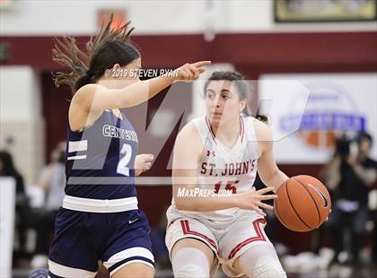 Thumbnail 2 in Centennial vs. St. John's (GEICO National Tournament Semifinal) photogallery.