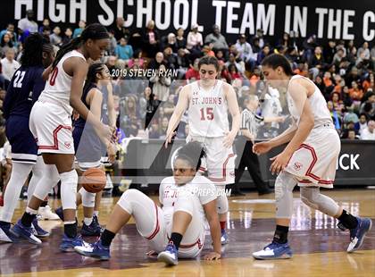 Thumbnail 1 in Centennial vs. St. John's (GEICO National Tournament Semifinal) photogallery.