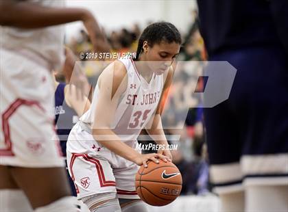 Thumbnail 1 in Centennial vs. St. John's (GEICO National Tournament Semifinal) photogallery.