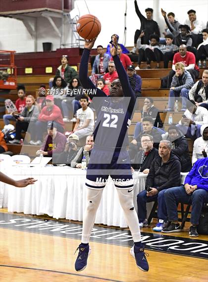 Thumbnail 2 in Centennial vs. St. John's (GEICO National Tournament Semifinal) photogallery.