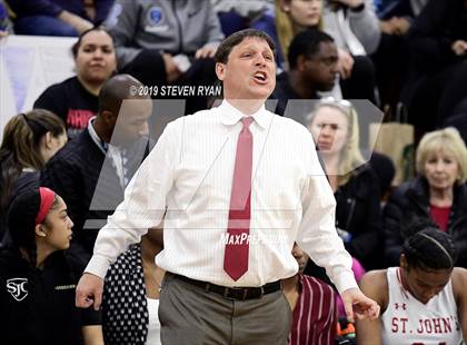 Thumbnail 2 in Centennial vs. St. John's (GEICO National Tournament Semifinal) photogallery.
