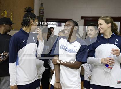 Thumbnail 1 in Centennial vs. St. John's (GEICO National Tournament Semifinal) photogallery.