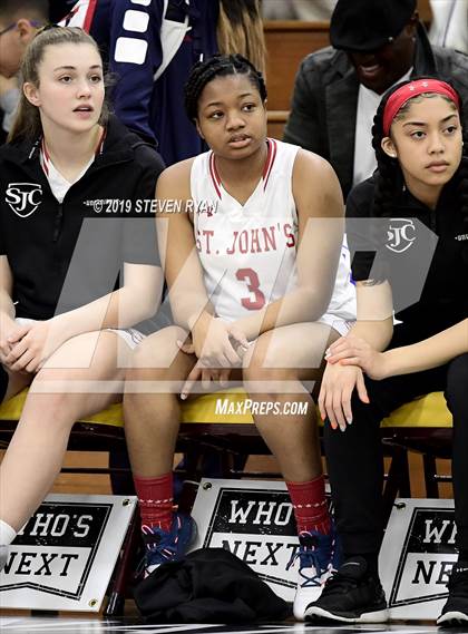 Thumbnail 3 in Centennial vs. St. John's (GEICO National Tournament Semifinal) photogallery.