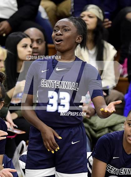Thumbnail 1 in Centennial vs. St. John's (GEICO National Tournament Semifinal) photogallery.