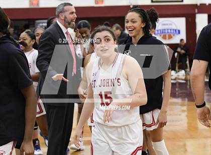Thumbnail 3 in Centennial vs. St. John's (GEICO National Tournament Semifinal) photogallery.