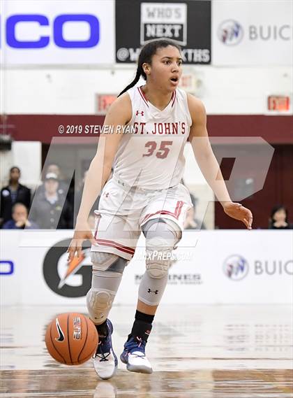 Thumbnail 3 in Centennial vs. St. John's (GEICO National Tournament Semifinal) photogallery.