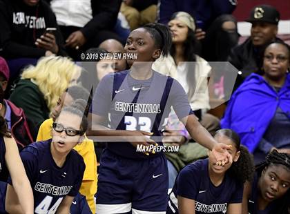 Thumbnail 2 in Centennial vs. St. John's (GEICO National Tournament Semifinal) photogallery.