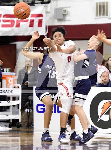 Thumbnail 3 in Centennial vs. St. John's (GEICO National Tournament Semifinal) photogallery.
