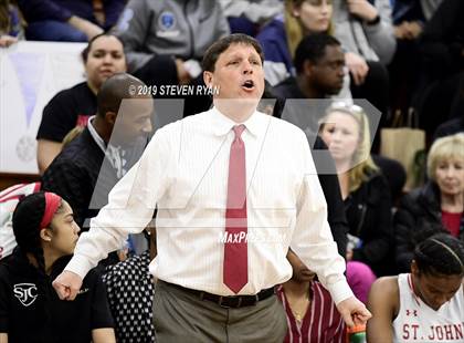 Thumbnail 1 in Centennial vs. St. John's (GEICO National Tournament Semifinal) photogallery.