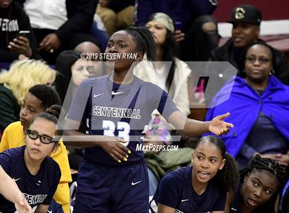 Thumbnail 3 in Centennial vs. St. John's (GEICO National Tournament Semifinal) photogallery.