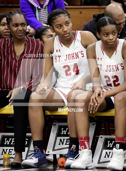 Thumbnail 1 in Centennial vs. St. John's (GEICO National Tournament Semifinal) photogallery.