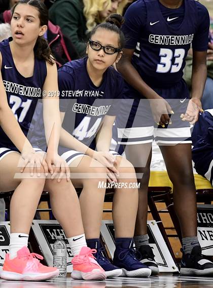 Thumbnail 2 in Centennial vs. St. John's (GEICO National Tournament Semifinal) photogallery.