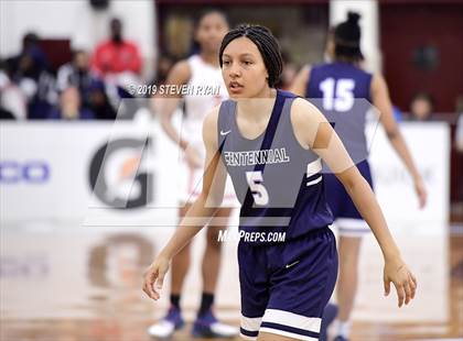 Thumbnail 3 in Centennial vs. St. John's (GEICO National Tournament Semifinal) photogallery.