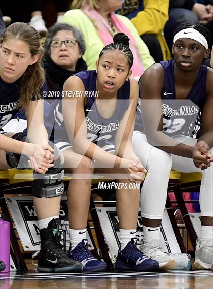 Thumbnail 2 in Centennial vs. St. John's (GEICO National Tournament Semifinal) photogallery.