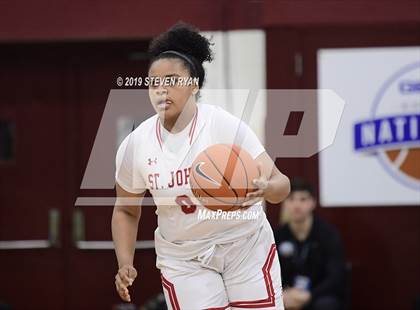 Thumbnail 2 in Centennial vs. St. John's (GEICO National Tournament Semifinal) photogallery.
