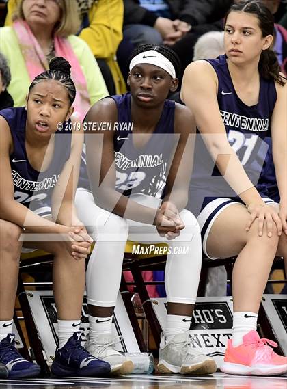 Thumbnail 1 in Centennial vs. St. John's (GEICO National Tournament Semifinal) photogallery.
