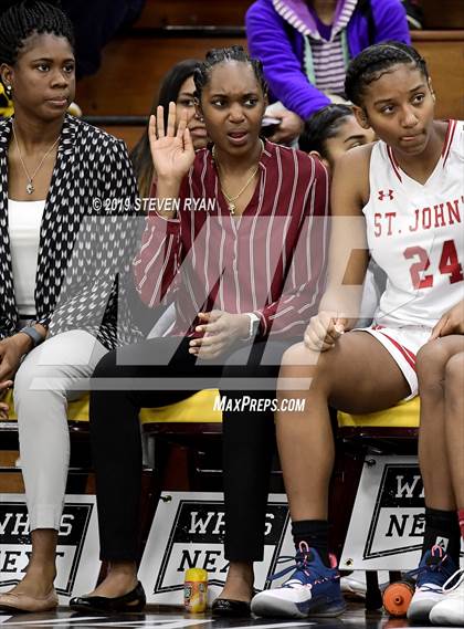 Thumbnail 3 in Centennial vs. St. John's (GEICO National Tournament Semifinal) photogallery.