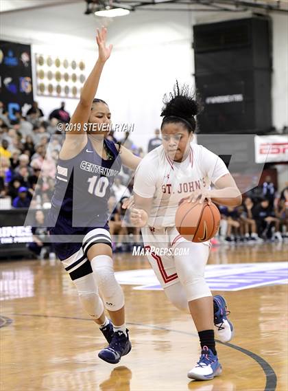 Thumbnail 1 in Centennial vs. St. John's (GEICO National Tournament Semifinal) photogallery.