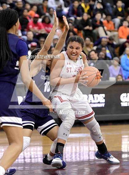 Thumbnail 3 in Centennial vs. St. John's (GEICO National Tournament Semifinal) photogallery.