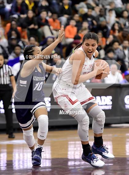 Thumbnail 2 in Centennial vs. St. John's (GEICO National Tournament Semifinal) photogallery.
