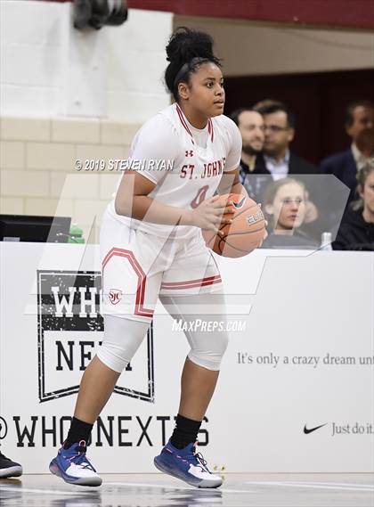 Thumbnail 3 in Centennial vs. St. John's (GEICO National Tournament Semifinal) photogallery.