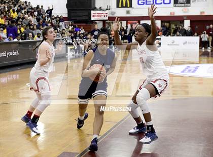 Thumbnail 3 in Centennial vs. St. John's (GEICO National Tournament Semifinal) photogallery.