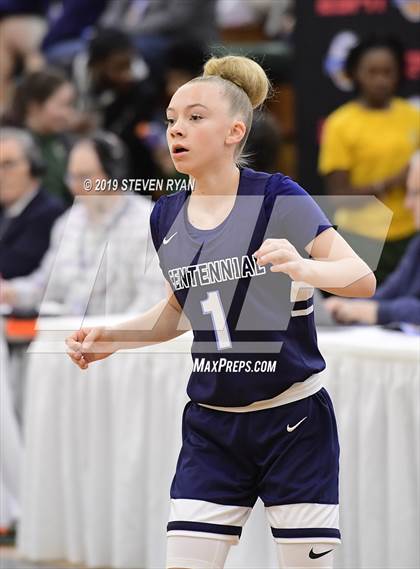 Thumbnail 2 in Centennial vs. St. John's (GEICO National Tournament Semifinal) photogallery.