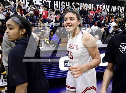 Thumbnail 1 in Centennial vs. St. John's (GEICO National Tournament Semifinal) photogallery.