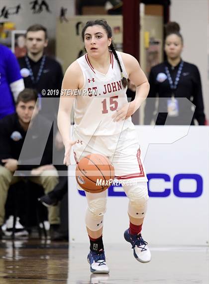 Thumbnail 1 in Centennial vs. St. John's (GEICO National Tournament Semifinal) photogallery.