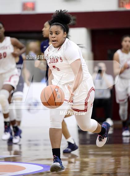 Thumbnail 1 in Centennial vs. St. John's (GEICO National Tournament Semifinal) photogallery.