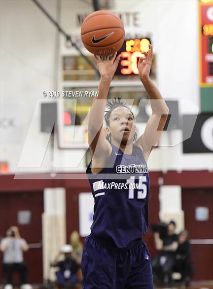 Thumbnail 2 in Centennial vs. St. John's (GEICO National Tournament Semifinal) photogallery.