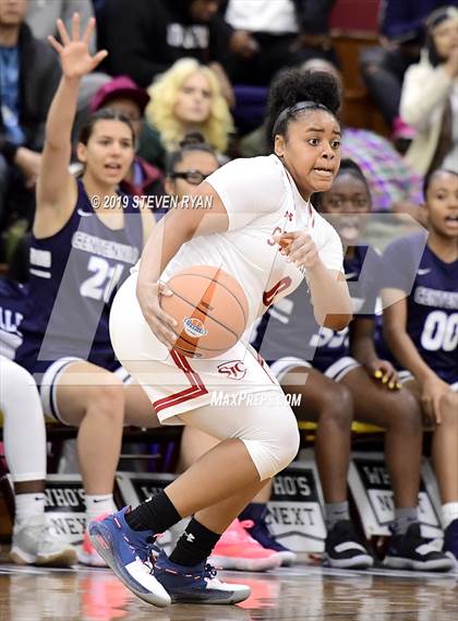 Thumbnail 2 in Centennial vs. St. John's (GEICO National Tournament Semifinal) photogallery.