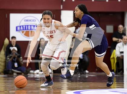 Thumbnail 1 in Centennial vs. St. John's (GEICO National Tournament Semifinal) photogallery.