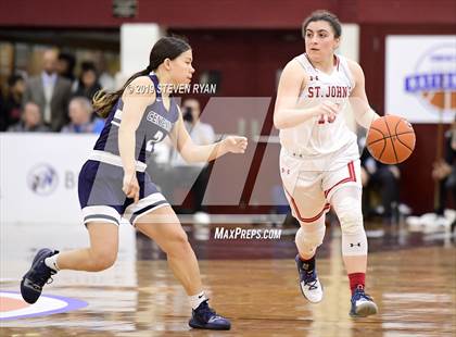 Thumbnail 1 in Centennial vs. St. John's (GEICO National Tournament Semifinal) photogallery.