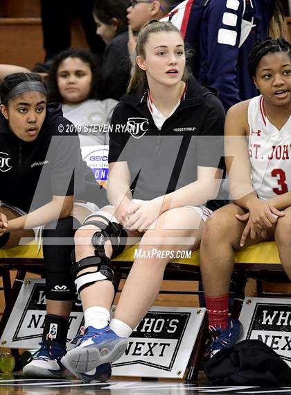 Thumbnail 2 in Centennial vs. St. John's (GEICO National Tournament Semifinal) photogallery.